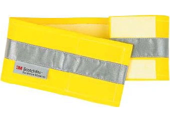 Reflexní páska BRASSJA - žlutá fluo