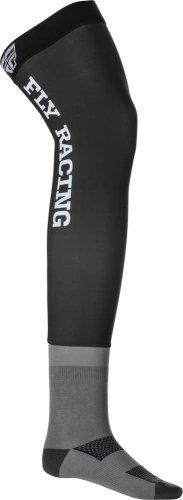 Ponožky dlouhé Knee Brace, FLY RACING - USA (černá/bílá, vel. S/M)