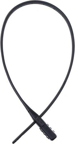 Zámek zdrhovací na přilby a příslušenství SECURITY TIE COMBINATION, OXFORD (černý)