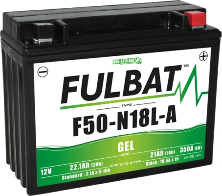 Gelová baterie FULBAT F50-N18L-A GEL (12N18-3A) (Y50-N18L-A GEL) 550833