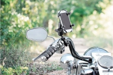 Kompletní sestava držáku X-Grip s uchycením na objímku brzdové/spojkové páčky/řidítka motocyklu, RAM Mounts (1)