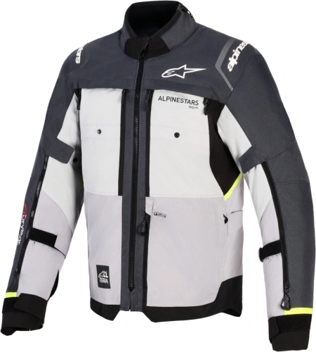 Bunda CUSCO DRYSTAR, ALPINESTARS (světle šedá/světle modrá/tmavě modrá) 2026