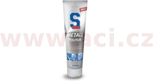 S100 leštěnka na chrom, hliník a kovové povrchy - Metallpolitur 100 ml