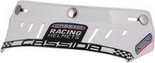 Plochý kšilt Oxygen Racing Spirit, CASSIDA (bílý, cvakání na druky)