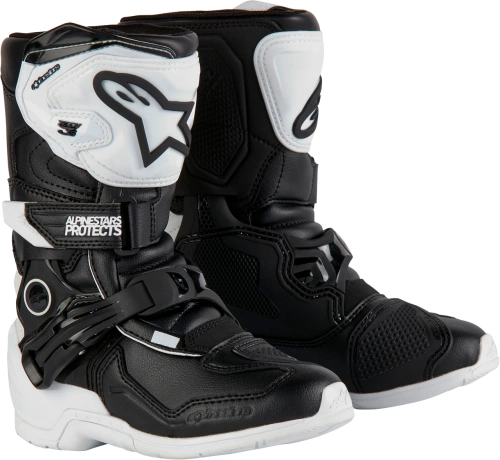 Boty TECH 3S KIDS, ALPINESTARS, dětské (bílá/černá) 2024