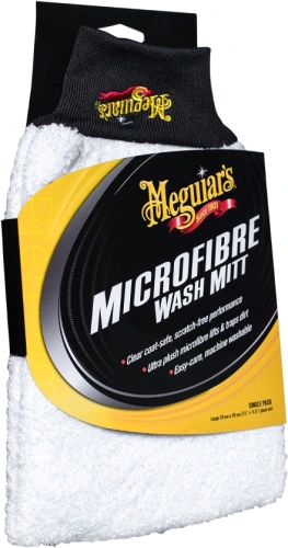 MEGUIARS Microfiber Wash Mitt - mycí rukavice z mikrovláken 20x28x4 cm