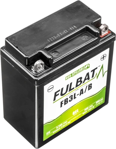 Baterie 12V, FB3L-A/B GEL, 12V, 3Ah, 35A, bezúdržbová GEL technologie 98x56x110 FULBAT (aktivovaná ve výrobě) M310-205