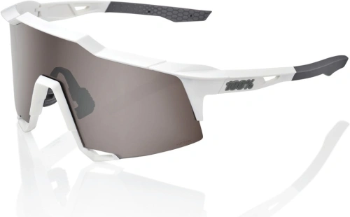 Sluneční brýle SPEEDCRAFT Matte White, 100% (stříbrné sklo)