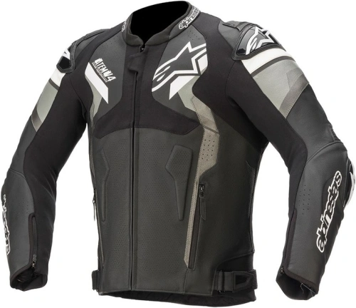 Bunda ATEM V4, ALPINESTARS (černá/šedá/bílá, vel. 54)