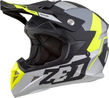 Přilba X1.9D TENDO, ZED, dětská (černá matná/tmavě šedá/světle šedá/žlutá fluo) 2026