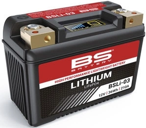 Lithiová motocyklová baterie BS-BATTERY BSLI-03 360103 700.360103