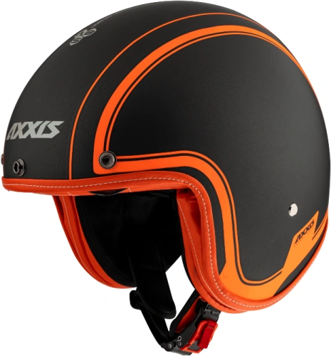 Otevřená helma AXXIS HORNET SV ABS royal a4 oranžová matná