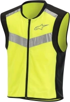 Reflexní vesta FLARE NEON 2022, ALPINESTARS (černá/žlutá fluo)