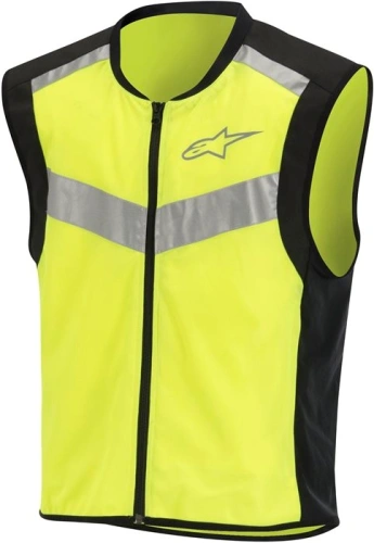Reflexní vesta FLARE NEON 2022, ALPINESTARS (černá/žlutá fluo)