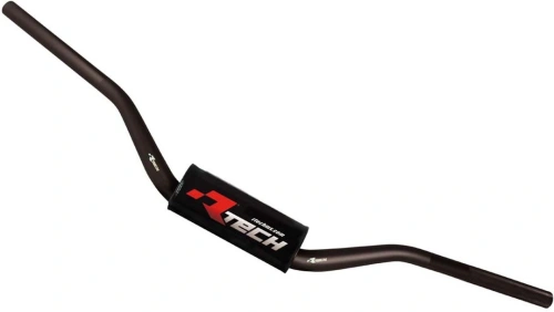 Řídítka (Pit B.) s proměnlivým průřezem o průměru 28,6 - 22 mm s chráničem, RTECH (černá) M400-584