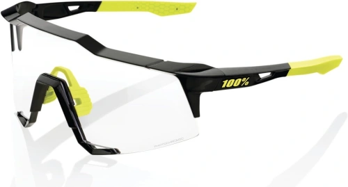 Sluneční brýle SPEEDCRAFT Gloss Black, 100% (photochromic sklo)