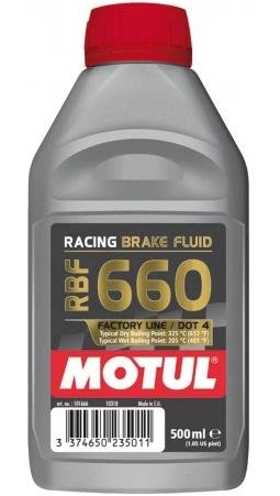 Brzdová kapalina Motul Factory Line Racing Brake fluid 660 0,5l