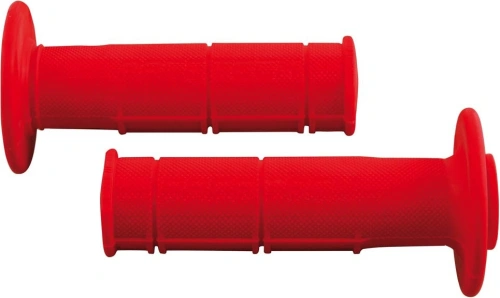 Gripy Racing (měkké), RTECH (červené, pár, délka 116 mm) M003-81