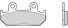 Brzdové destičky BREMBO 07HO21SA