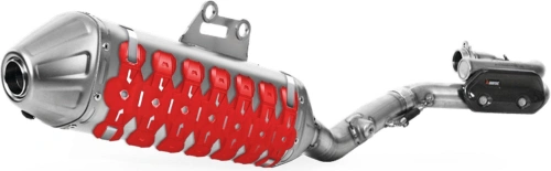Kryt výfuku POLISPORT ARMADILLO červená