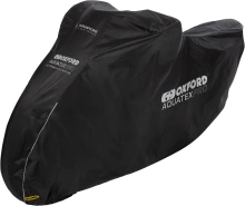 Plachta na motorku Aquatex Pro, OXFORD (černá)