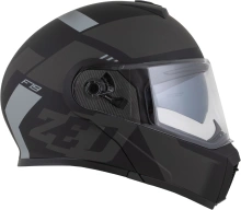Přilba F19, ZED (černá matná/tmavě šedá) 2025 (5)