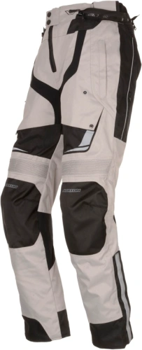 Nepromokavé a prodyšné zkrácené kalhoty na motorku AYRTON Mig - černé/šedé - S(24)