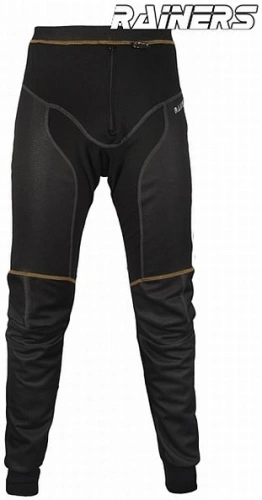 Kalhoty Rainers Artic, WIND-STOPPER - černá