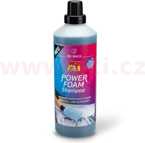 Dr. Wack Power Foam Shampoo: šampon s hustou pěnou 1 l