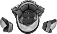 Lícnice a klobouk pro přilby Handy Plus, CASSIDA (černá) Lícnice a klobouk pro přilby Handy Plus, CASSIDA (černá)