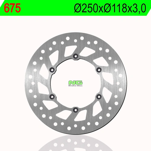 Brzdový kotouč NG 675 DIS675 210.675