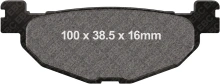 Brzdové destičky EBC SFA408