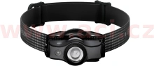 LED LENSER MH5 - outdoorová dobíjecí čelovka černo-šedá, dosvit 180 m, záruka 7 let (1)