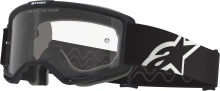 Brýle VISION OTG, ALPINESTARS (černá/bílá, čiré plexi) 2026