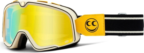 BARSTOW 100% - USA , brýle See See - zrcadlové žluté plexi