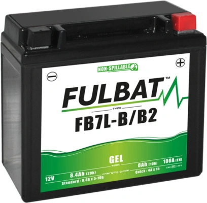 Gelová baterie FULBAT FB7L-B/B2 GEL (YB7L-B/B2 GEL) 550995 700.550995