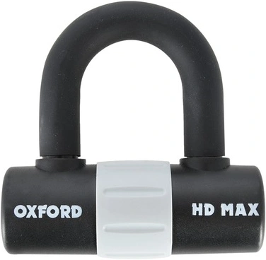 Zámek U profil HD Max, OXFORD (černý/šedý, průměr čepu 14 mm)