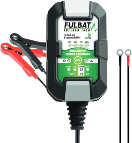 Nabíječka baterií FULBAT FULLOAD 1000 FULLOAD 1000 6/12V 1A (5 pcs) (vhodné také pro lithiové baterie)