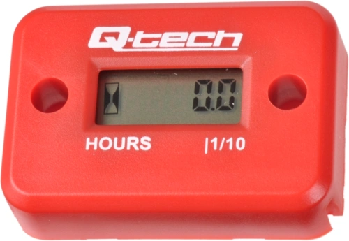 Měřič motohodin, Q-TECH (červený)