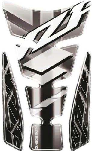 Tankpad PUIG WINGS 4723P stříbrná s boční částí