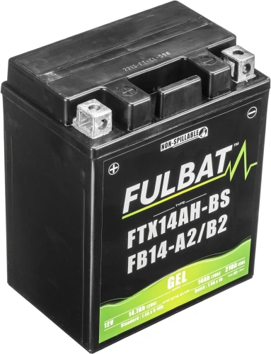 Baterie 12V, FB14-A2 GEL (12N14-4A) 14Ah, 175A, bezúdržbová GEL technologie 135x90x167 FULBAT (aktivovaná ve výrobě) M310-200