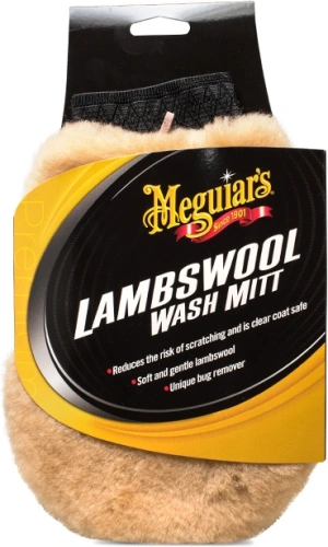 MEGUIARS mycí rukavice z jehněčí vlny