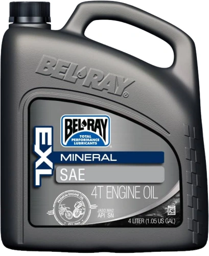 Motorový olej Bel-Ray EXL MINERAL 4T 20W-50 4 l