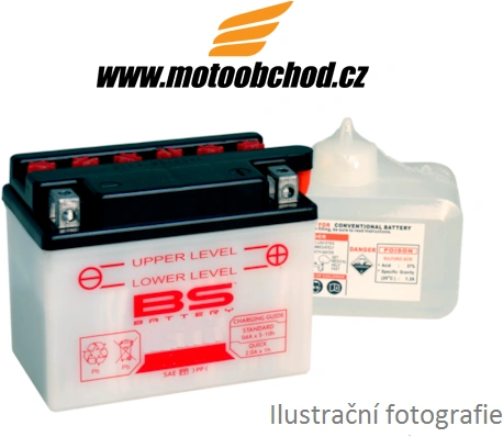 Lithiová baterie  LiFePO4  YT7B-4/YT7B-BS FULBAT  12V, 3Ah, 210A, hmotnost 0,56 kg, 150x66x93 M311-020
