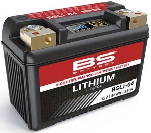 Lithiová motocyklová baterie BS-BATTERY BSLI-04/06 360104 700.360104