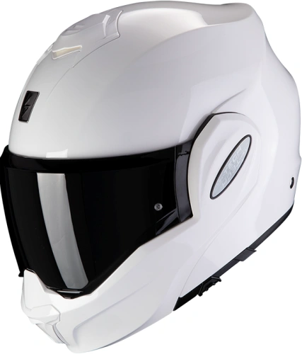 SCORPION EXO-TECH EVO Solid bílá lesklá
