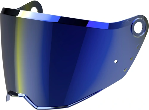 Plexi pro přilby COMMANDER 2, AIROH (modré zrcadlové)