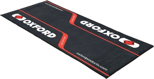 Textilní koberec pod motocykl RACE L, OXFORD (rozměr 200 x 100 cm, splňující předpisy FIM)
