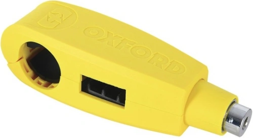Zámek páčky přední brzdy LeverLock, OXFORD (žlutý)