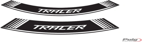 Linka na ráfek PUIG TRACER 9293B bílá linky na ráfek - sada 8ks